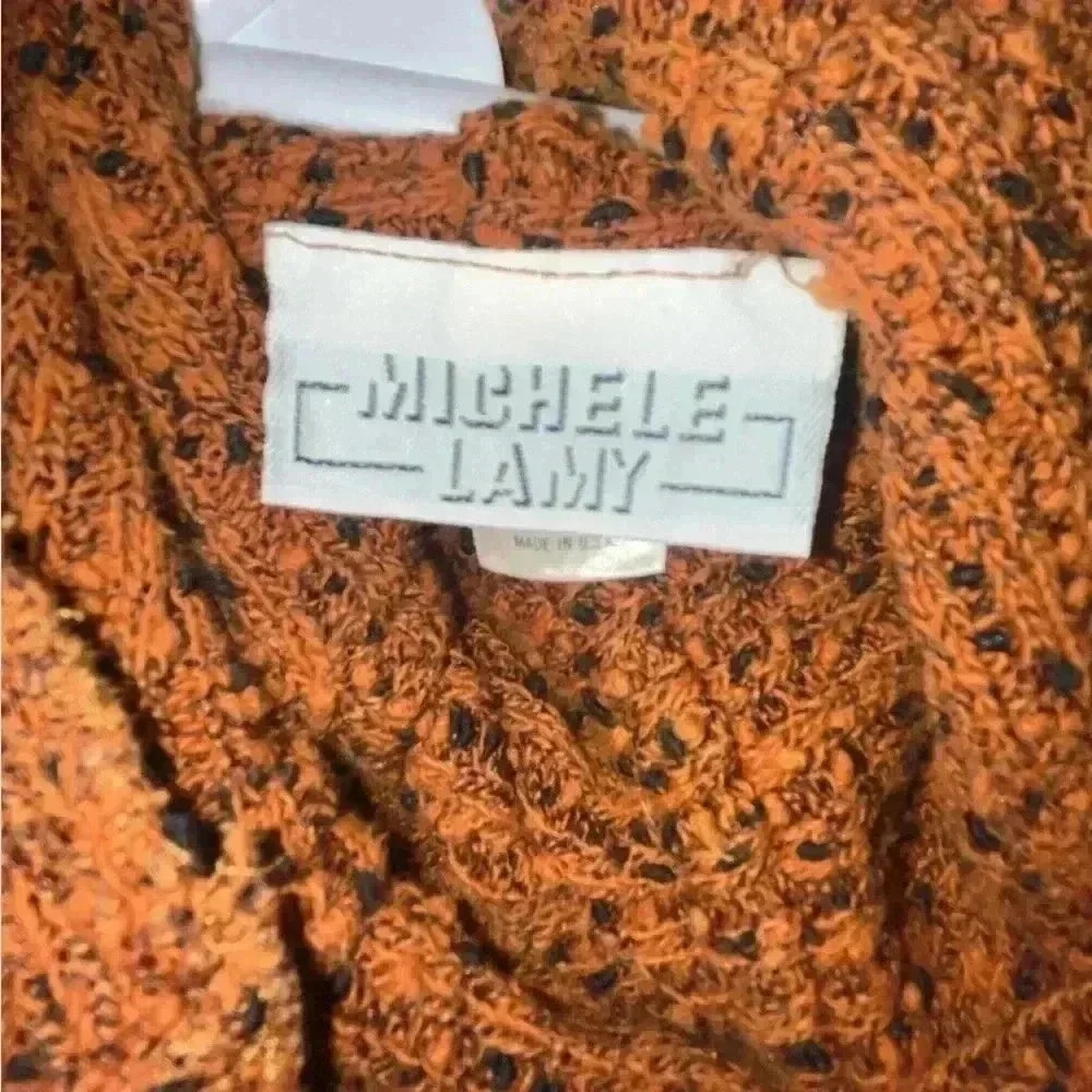 Michele Lamy vintage cowl neck sweater - Picture 3 of 4